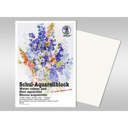 Schul-Aquarellblock 150 g/qm DIN A3 - 10 Blatt