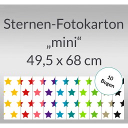 Sternen-Fotokarton 