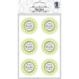 Sticker Hochzeit 