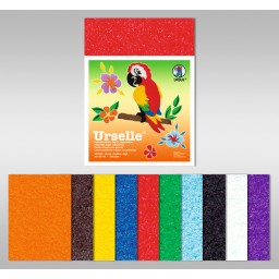 Urselle 130 g/qm 35 x 50 cm - 10 Bogen sortiert