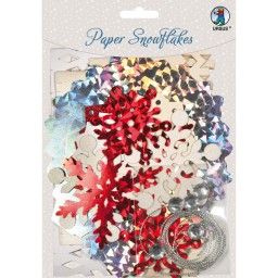 URSUS® Paper Snowflakes rot