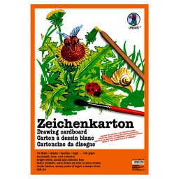 Zeichenkarton 150 g/qm DIN A2 - 10 Bogen