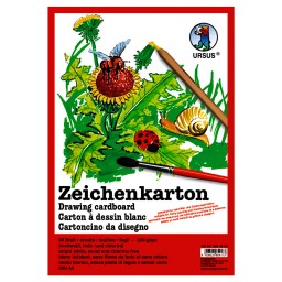 Zeichenkarton 200 g/qm DIN A2 - 10 Bogen