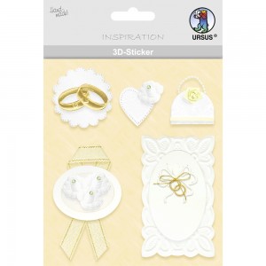 3D-Sticker "Hochzeit" Motiv 50