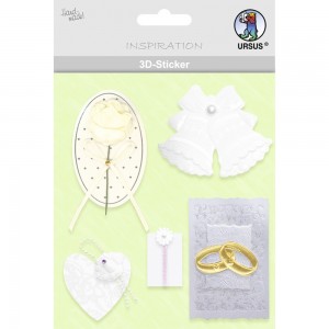 3D-Sticker "Hochzeit" Motiv 54