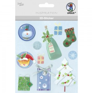 3D-Sticker "Weihnachten" Motiv 74