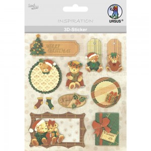 3D-Sticker "Weihnachten" Motiv 86