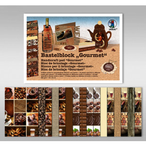 Bastelblock "Gourmet" 24 x 34 cm - 16 Blatt