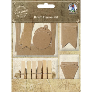 Bastelset "Kraft Frame Kit"