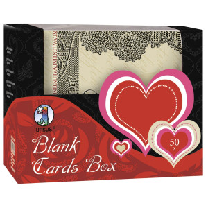 Blank Cards Box "Sweethearts"