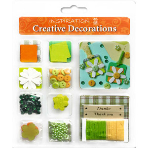 Creative Decorations "Everyday" orange/grün