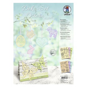 Deko Set Ostern "pastell"