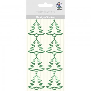 Design Sticker "Tannenbaum" grün