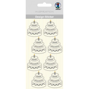 Design Sticker "Torte" transparent