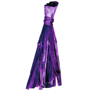 Edelbast glänzend violett - 30 Meter
