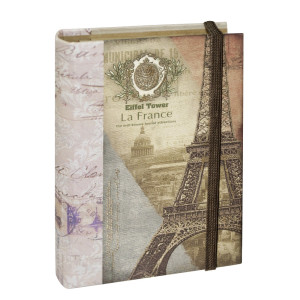 Fächerbuch "Paris" mit Notizblock