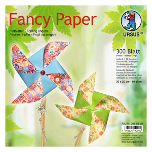 Faltblätter "Fancy Paper" 20 x 20 cm - 300 Blatt