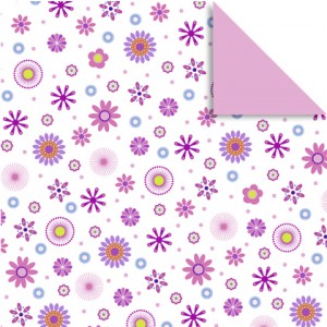 Faltblätter Florentine "Millefleurs" 10 x 10 cm - 65 Blatt - Motiv 1