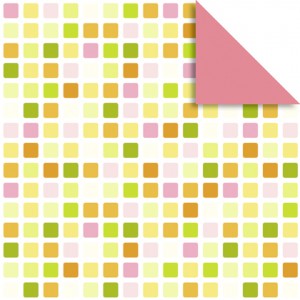 Faltblätter Florentine "Mosaik" 15 x 15 cm - 65 Blatt - Motiv 1