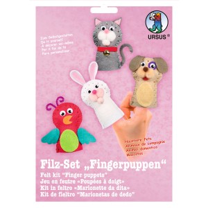 Filz-Set "Fingerpuppen" Haustiere