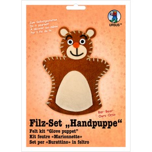 Filz-Set "Handpuppe" Bär