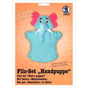 Filz-Set "Handpuppe" Elefant