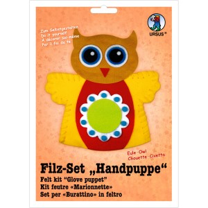 Filz-Set "Handpuppe" Eule