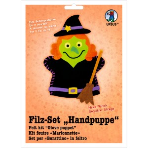 Filz-Set "Handpuppe" Hexe