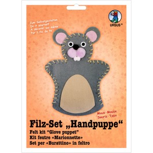 Filz-Set "Handpuppe" Maus