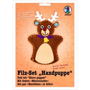 Filz-Set "Handpuppe" Rentier