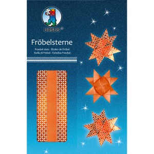 Fröbelsterne "kupfer" Design