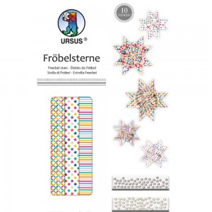 Fröbelsterne "multicolor"