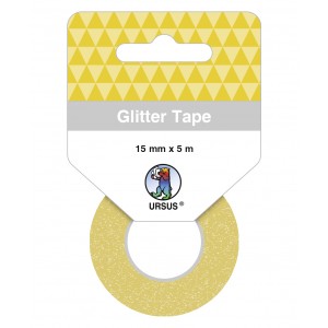 Glitter Tape gold, selbstklebend