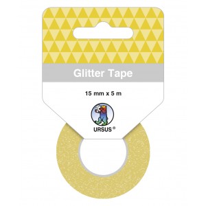 Glitter Tape gold, selbstklebend