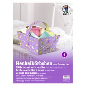 Henkelkörbchen "Ostern" lila