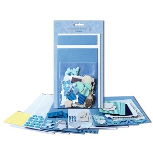 Kartenset Greetings "Blue"