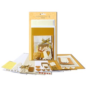 Kartenset Greetings "Gold"