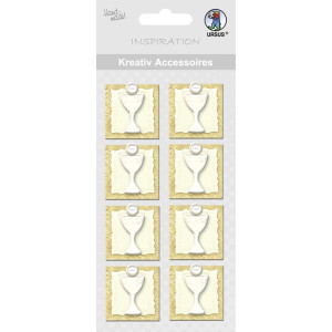 Kreativ Accessoires "Kelch" gold - Motiv 142
