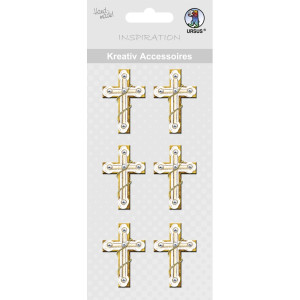 Kreativ Accessoires "Kreuz" gold - Motiv 219