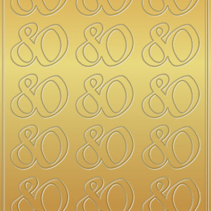 Kreativ Sticker "80" gold