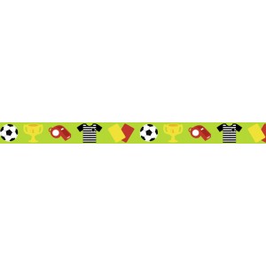 Masking Tape "Fußball 2", 1 Rolle