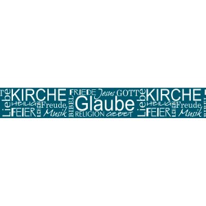 Masking Tape "Glaube 3" Motiv 112