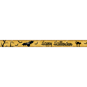 Masking Tape "Happy Halloween", 1 Rolle