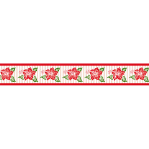 Masking Tape "Hibiskusblüte 1", 1 Rolle