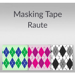 Masking Tape "Raute", 1 Rolle