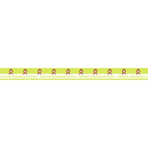 Masking Tape "Schneemann", 1 Rolle