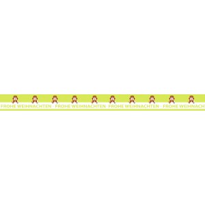 Masking Tape "Schneemann", 1 Rolle