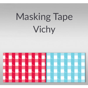 Masking Tape "Vichy", 1 Rolle
