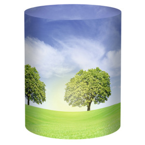 Mini-Tischlichter "Ambiente" Wiese mit Bäumen - Motiv 59