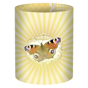 Mini-Tischlichter "Eleganza" Pretty Butterflies - Motiv 19